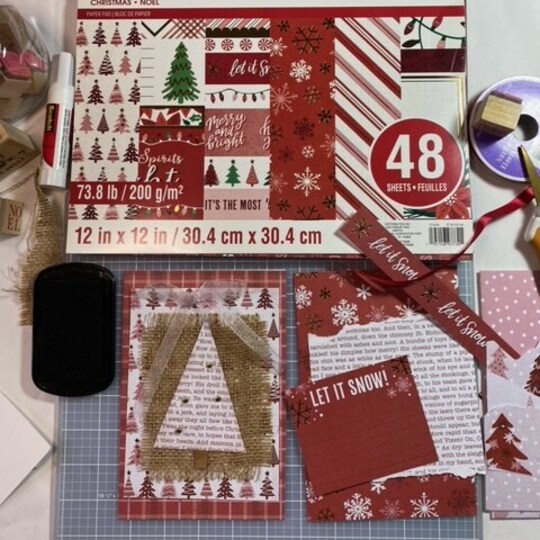 Scrapbook Party: DIY Holiday Greeting Cards!